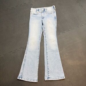 3/27$ H&M Kids Light Wash Low Rise Bootcut Jeans size US 12